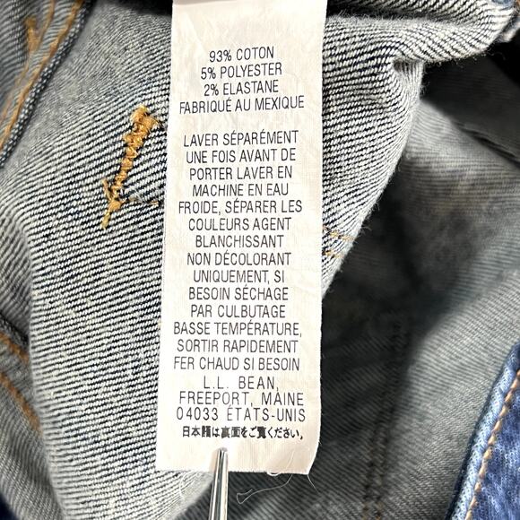 L.L. Bean Classic Fit Jeans High Rise Dark Wash Womens 6 - Picture 11 of 11